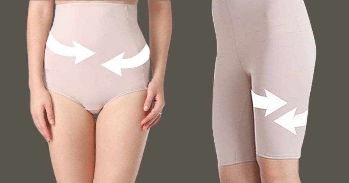 women's tummy control panties plus gaine