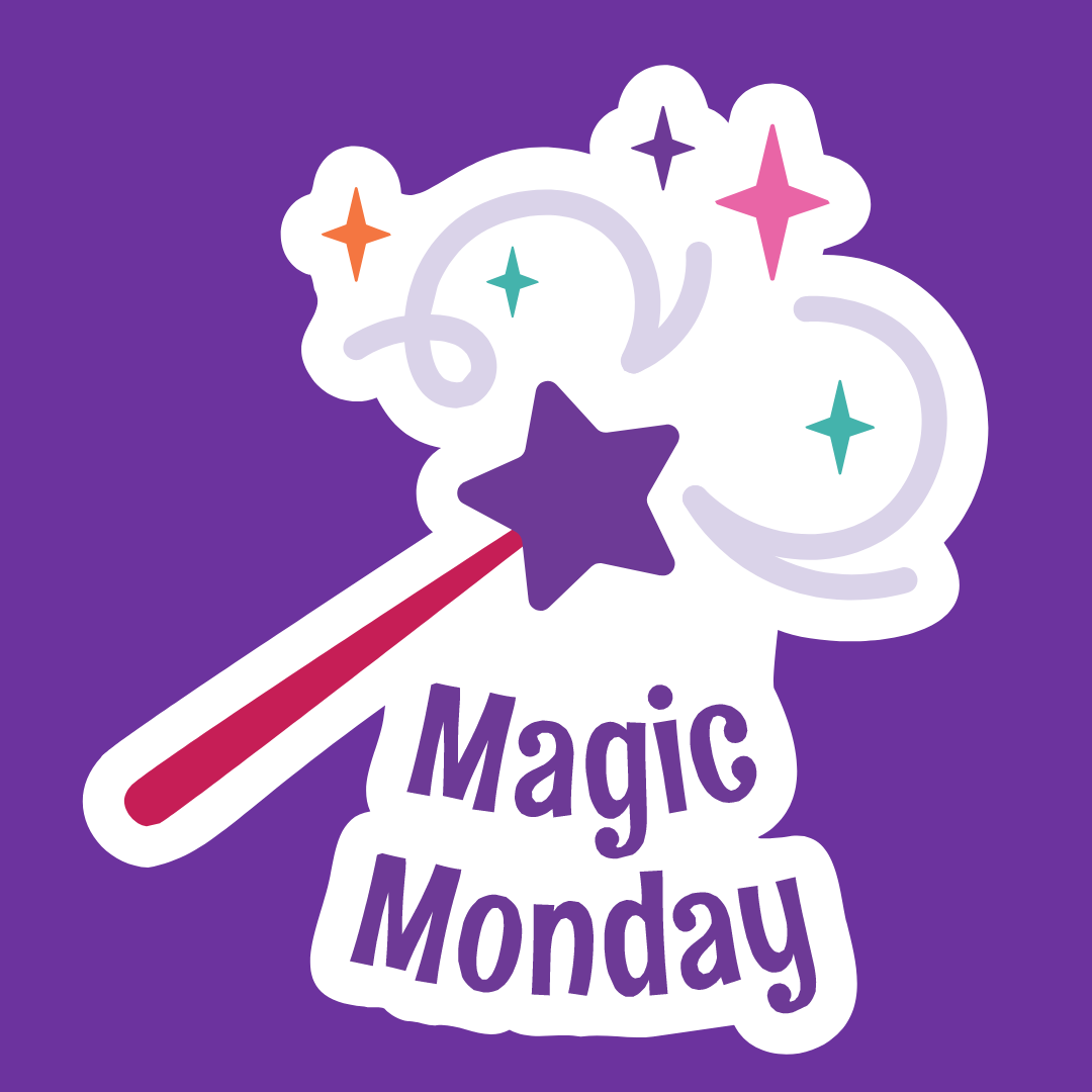 My Fun Days Theme Stickers - Monday