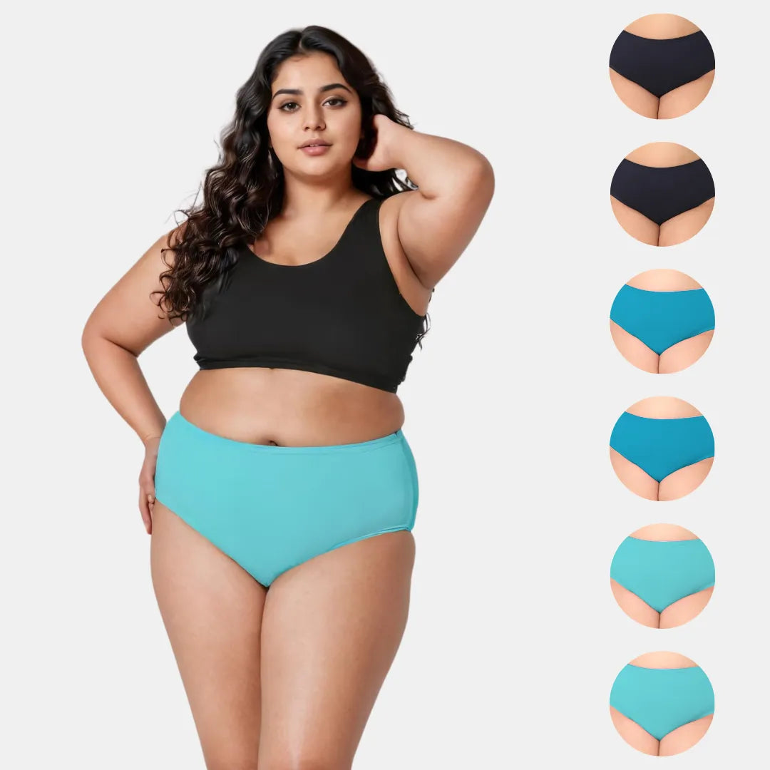 Adira Cotton Panties Multi Color Pack Of 6