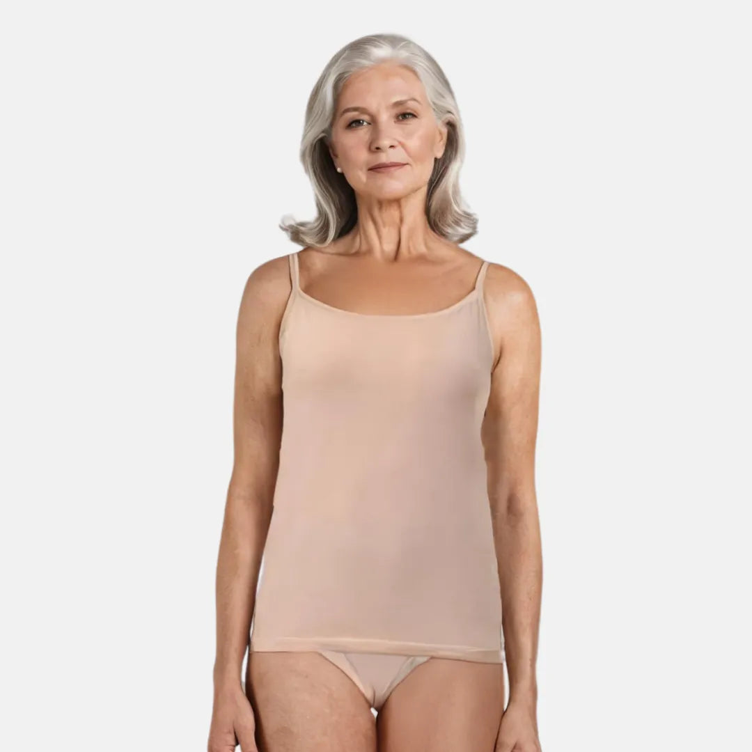 Adjustable Strap Camisoles For Senior Women Skin Pack Of 1