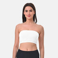 Bandeau Bra For Women White