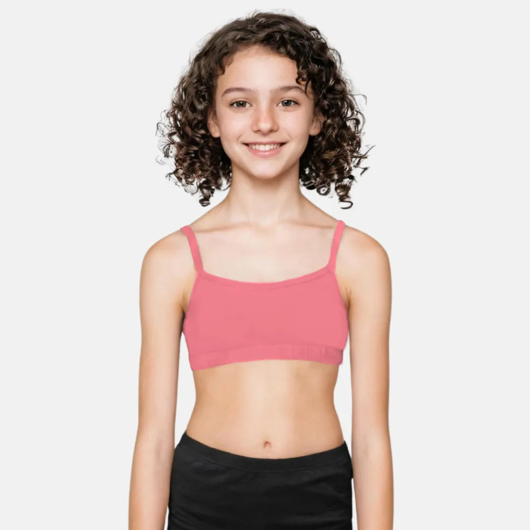 Beginner Bras For Tweens Flamingo Pink
