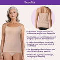 Benefits Of Adira Camisole Adjustable Strap