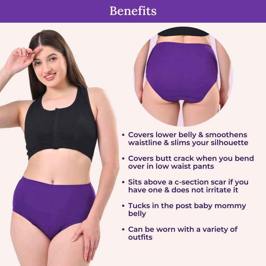 Benefits Of Adira High Waist Cotton Panties