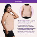 Benefits Of Adira Plus Size Camisole Wider Fabric shoulder