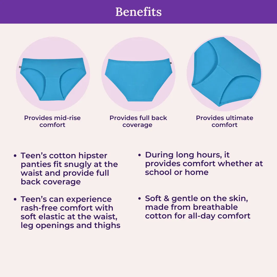 Benefits Of Adira Teen Cotton Panty