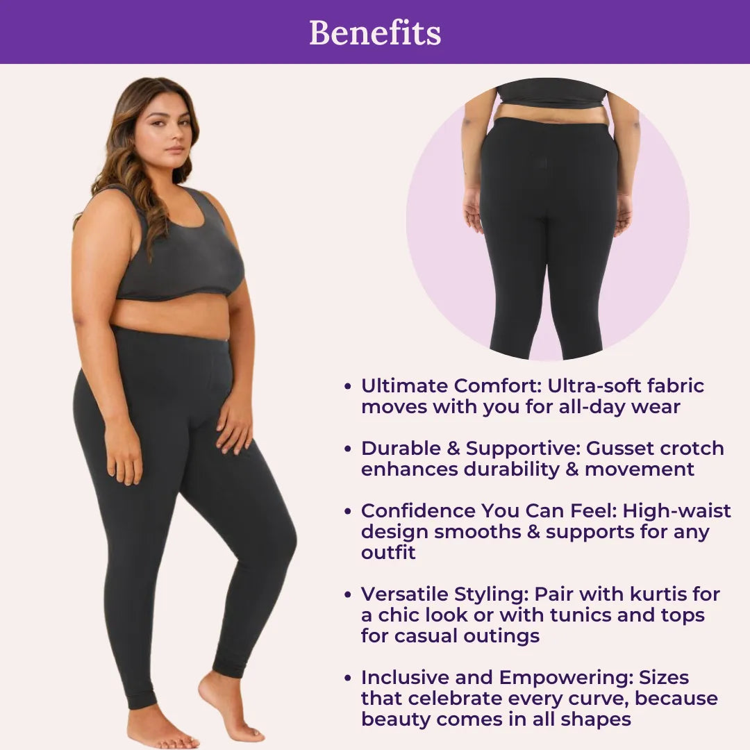 Benefits Of Cotton Leggings Black
