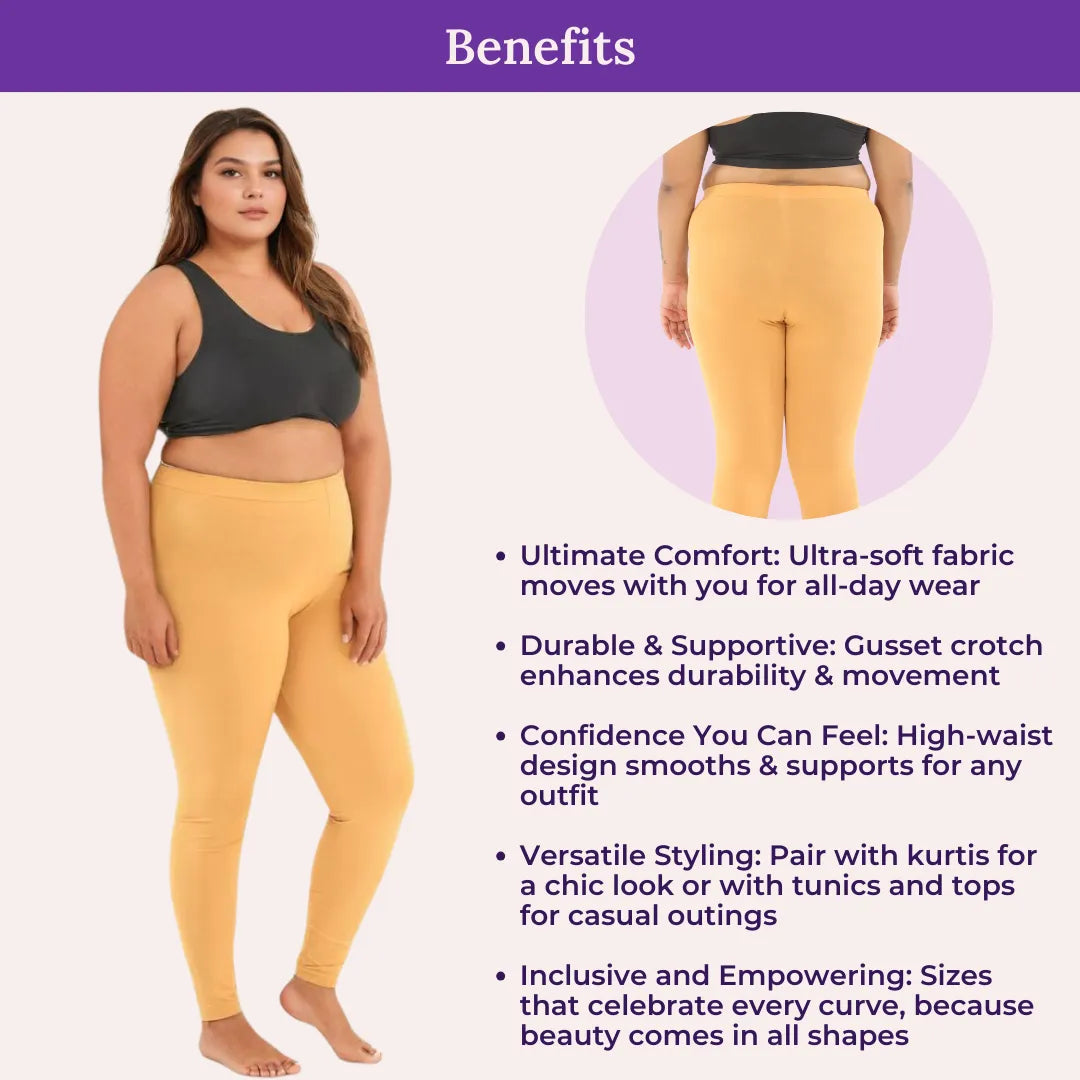 Benefits Of Cotton Leggings Caramel
