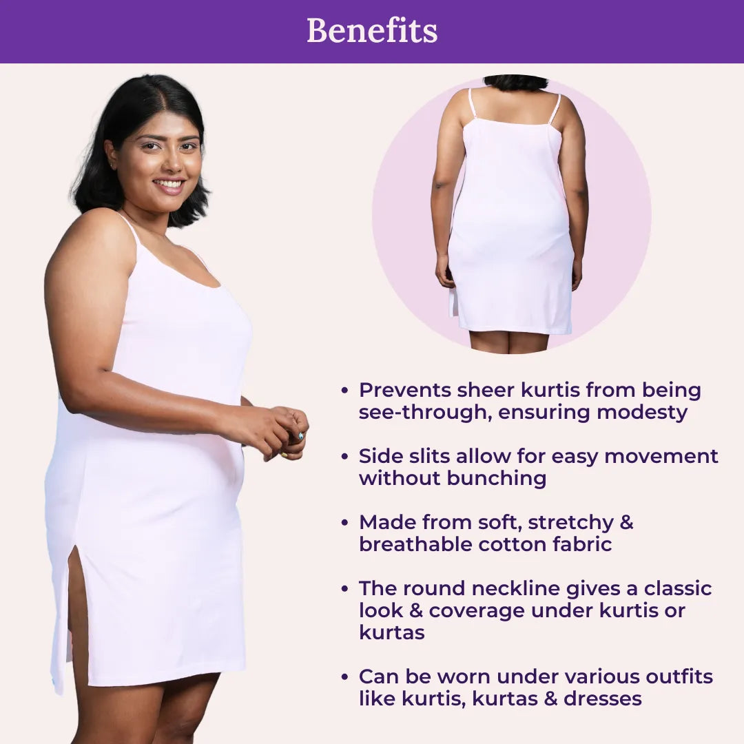 Benefits Of Plus Size Kurti Slip Adjustable Strap