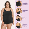 Best Camisole With Built In Bra For Large Breasts Features