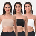 Best Bandeau Bra For Women Skin, Black & White
