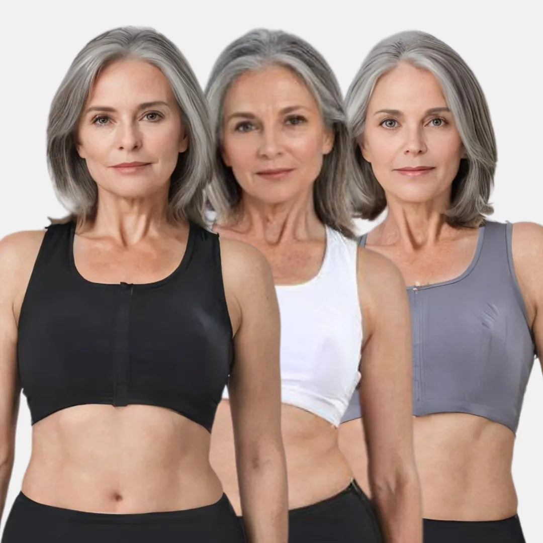 Best Fitting Bras For Older Ladies Steel Grey, Black & White