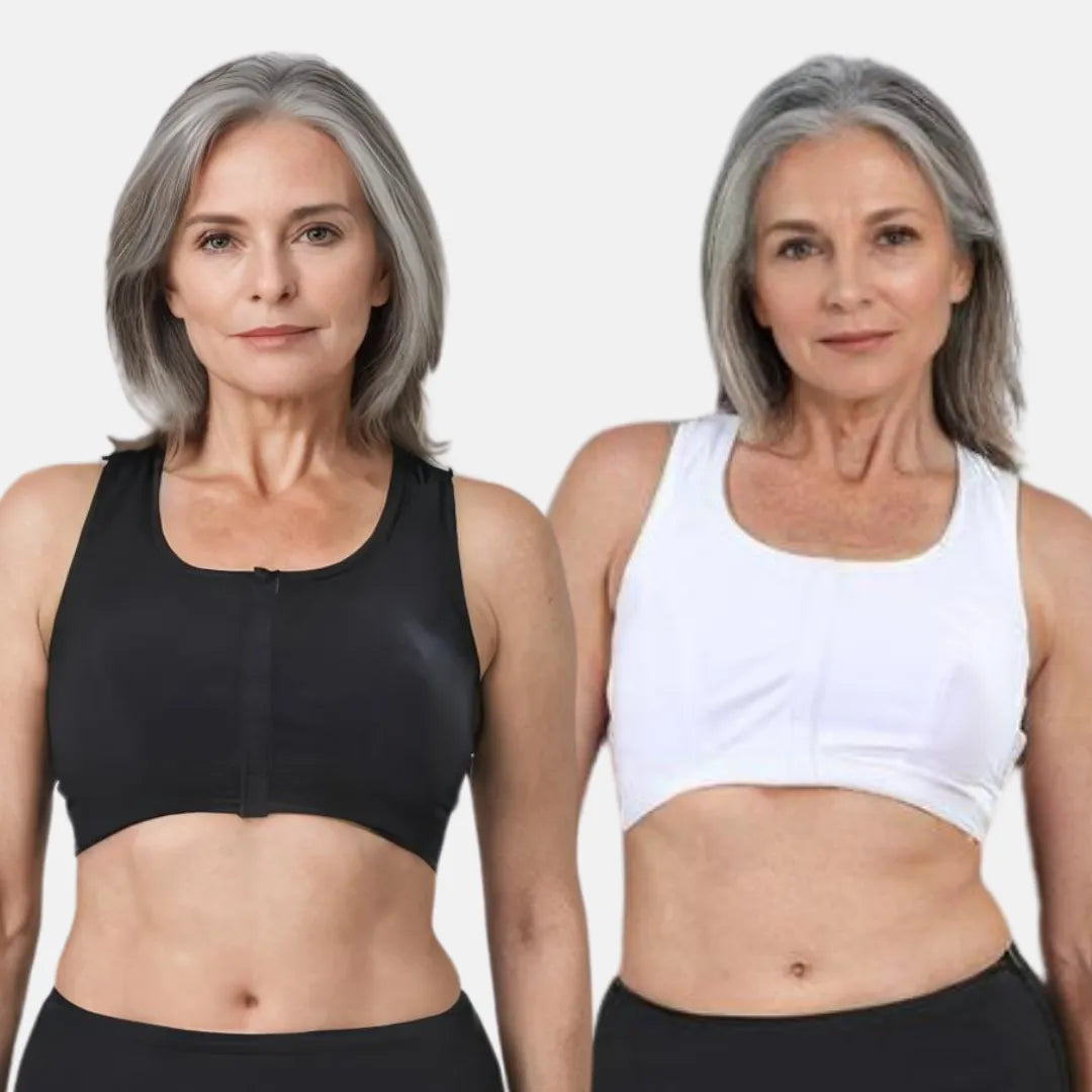 Best Front Closure Bra For Seniors White & Black