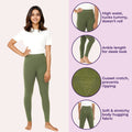 Best Leggings For Teens - Green