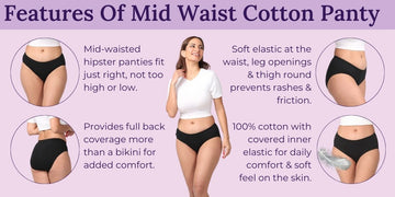 Best Mid Rise Cotton Underwear For Women