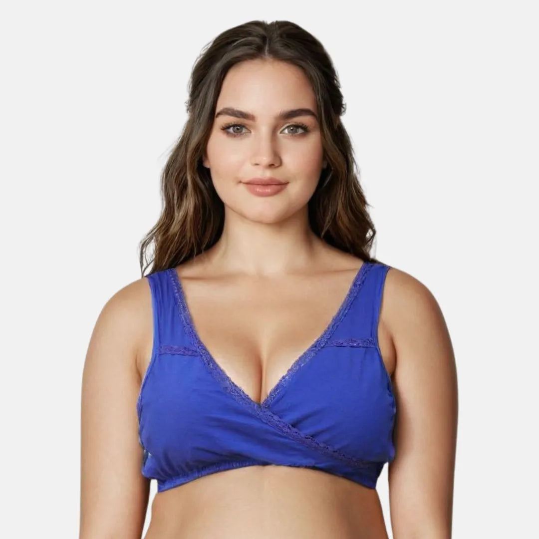 Best Night Nursing Bra Royal Blue Pack Of 1