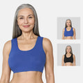 Lounge/Home Bra For Elderly | Non Padded | Non Wired | Racerback | Full Coverage | 2 Pack - Adira