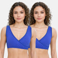 Bra To Wear With Low Cut Dress Royal Blue Pack Of 2