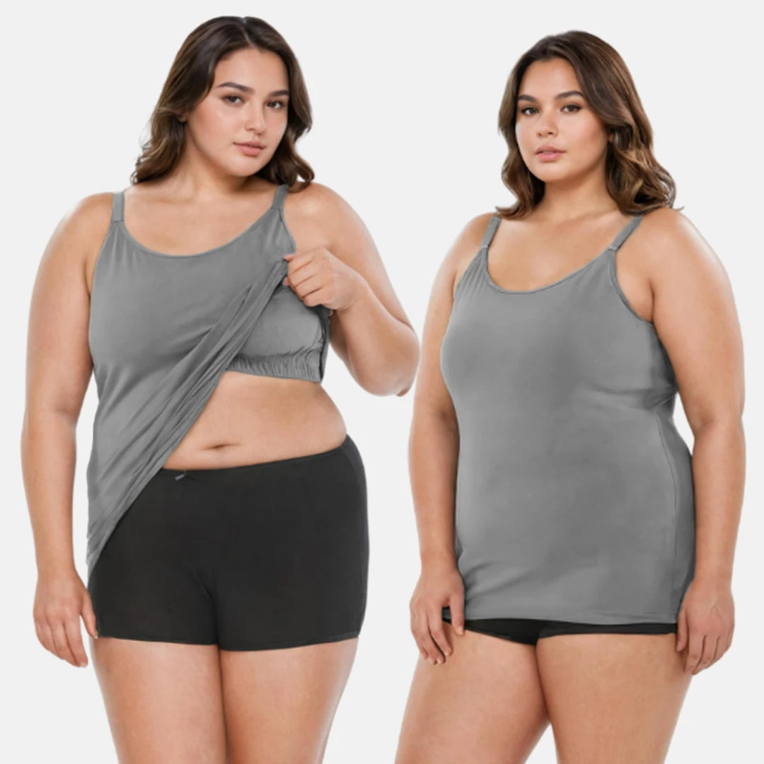 Bra Camisole Steel Grey Pack Of 2