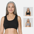 Lounge/Home Bra For Elderly | Non Padded | Non Wired | Racerback | Full Coverage | 2 Pack - Adira