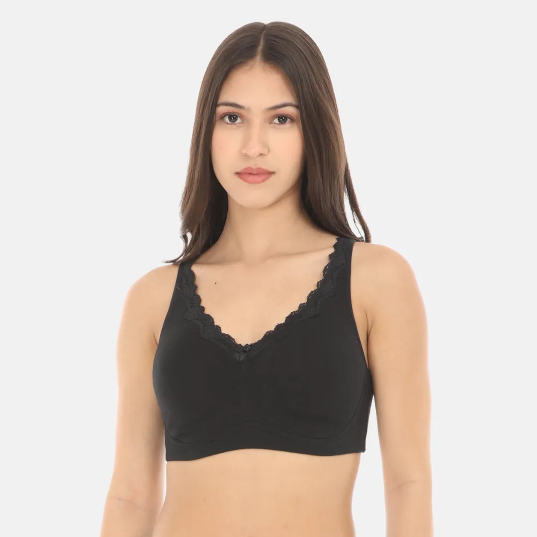 Comfortable Everyday Bra - Black