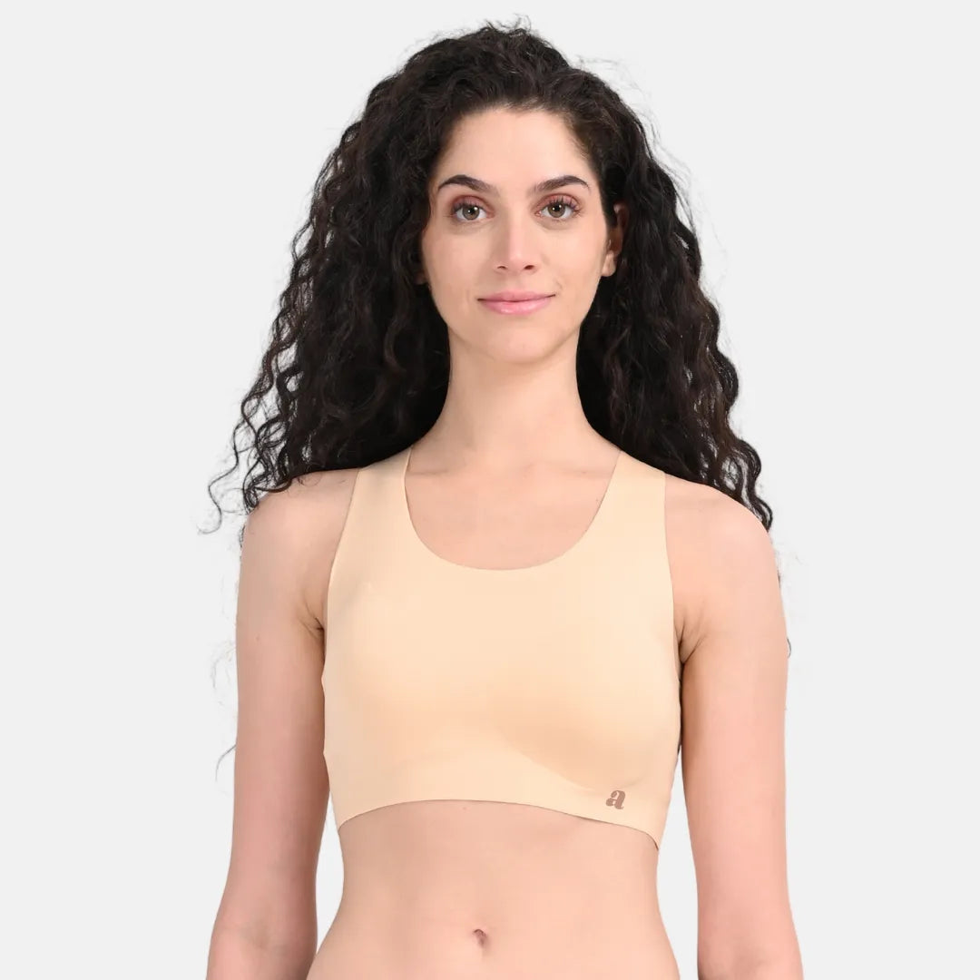 Comfortable Sports Bra Maple Sugar Pack Of 1