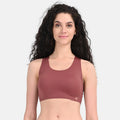 Comfortable Sports Bra Mesa Rose Pack Of 1
