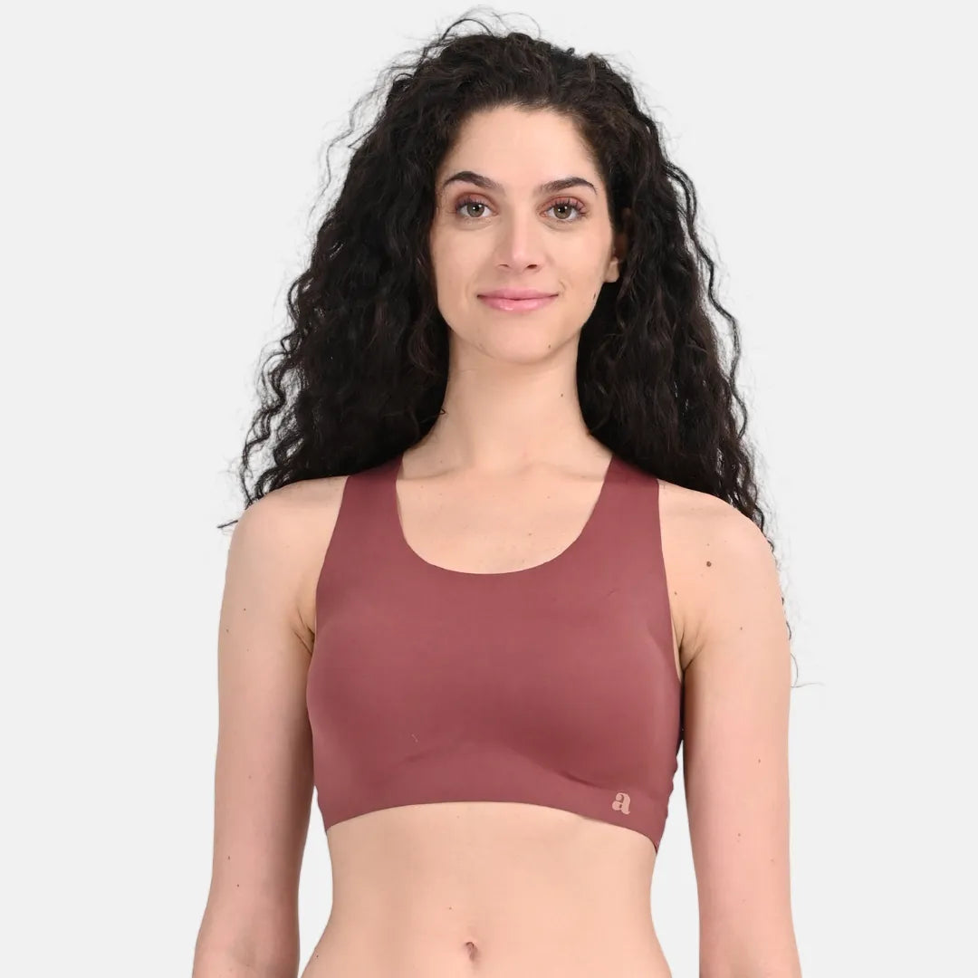 Comfortable Sports Bra Mesa Rose Pack Of 1