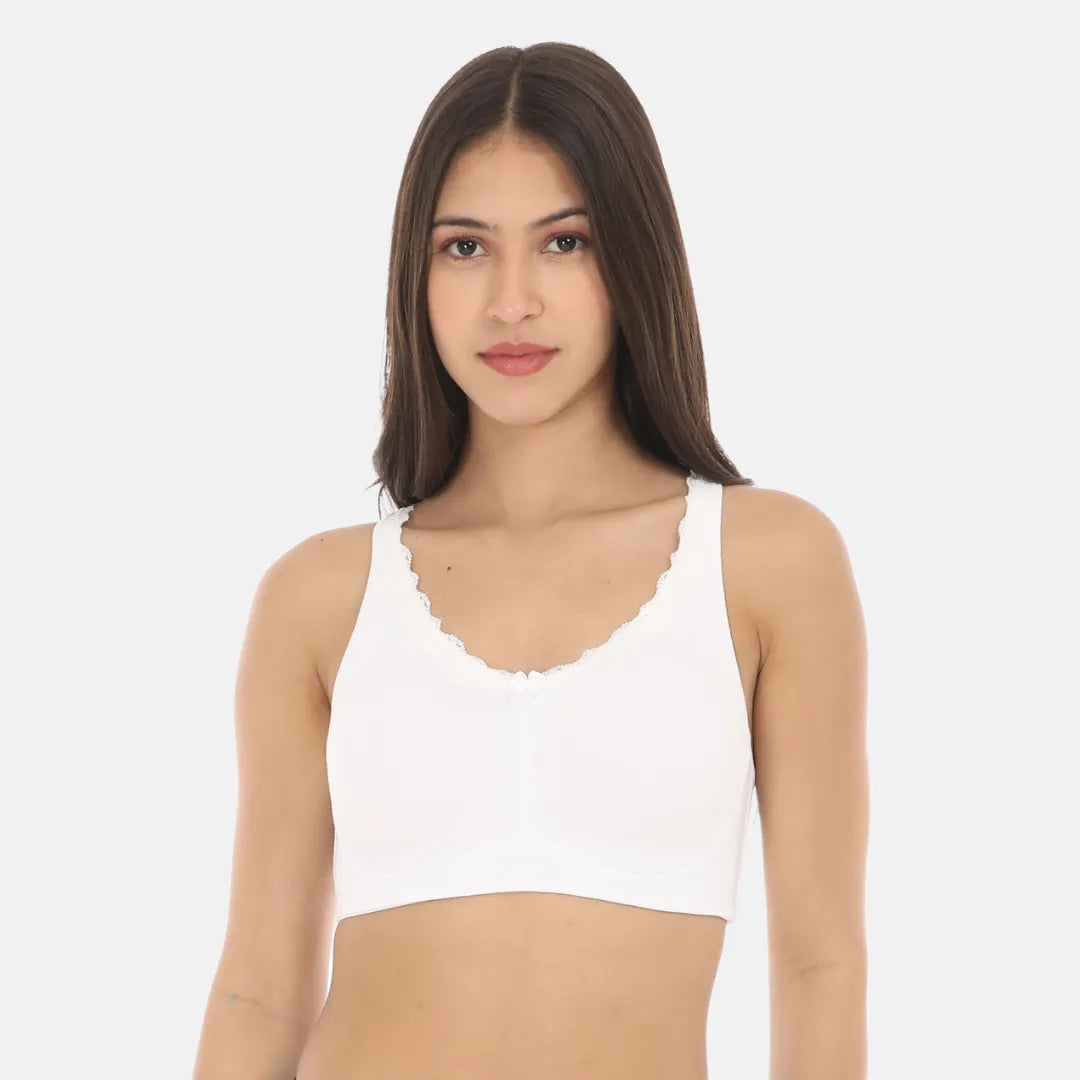 Comfy Everyday Bras - White
