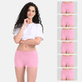 Cotton Boyshort Panties Light Pink Pack Of 6
