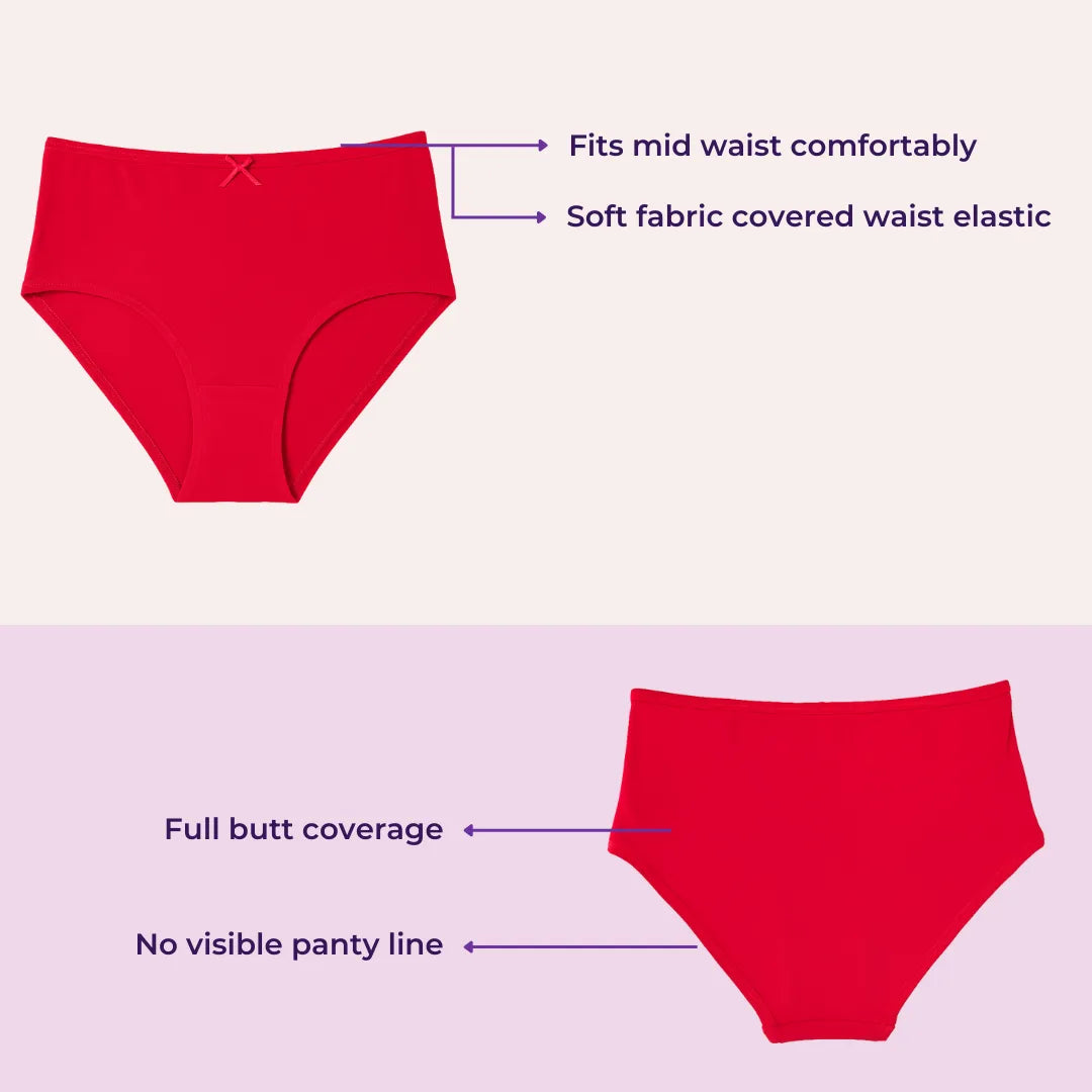 Cotton Hipster Panties Details