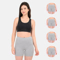 Cotton Shorties Grey Pack Of 4