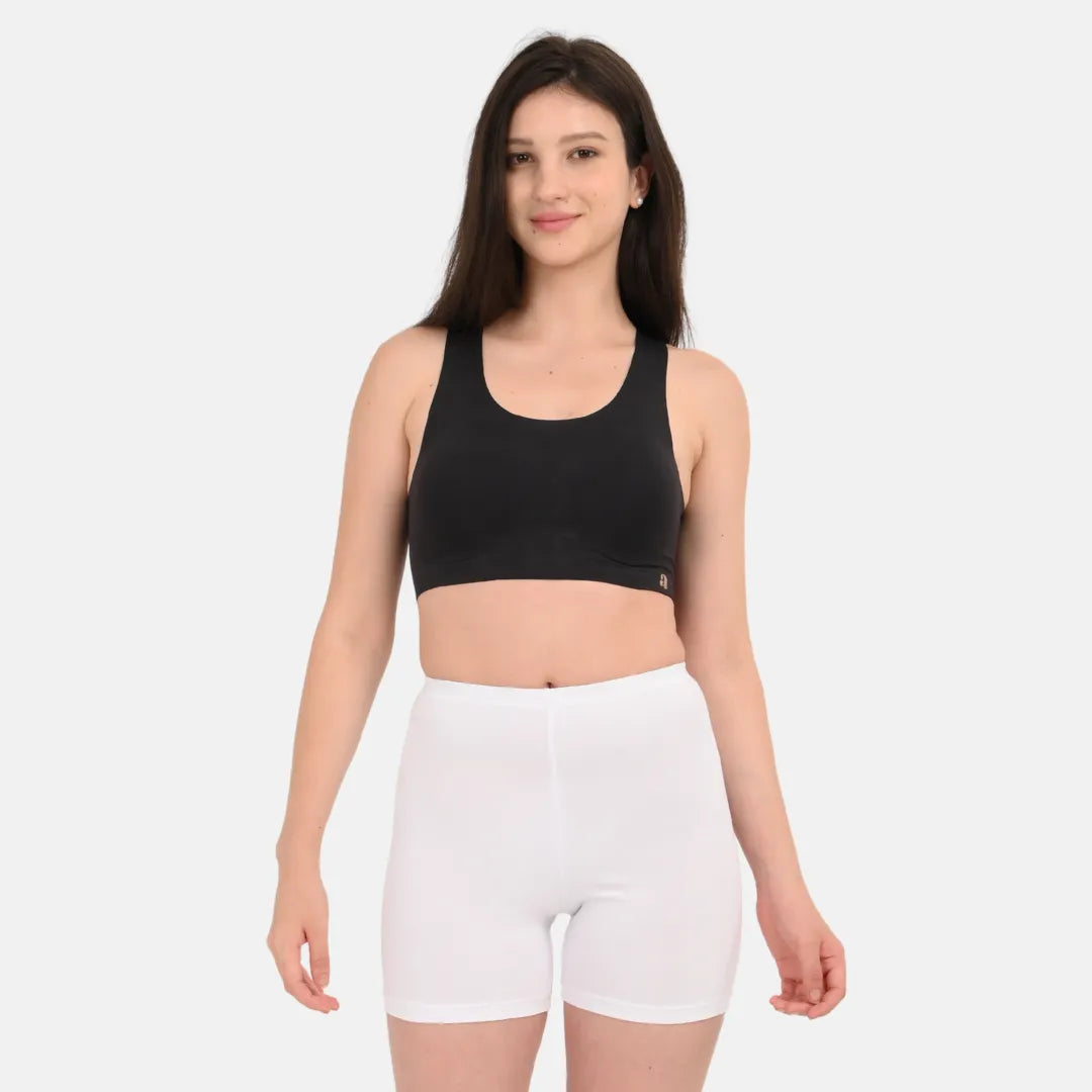 Cotton Shorties White