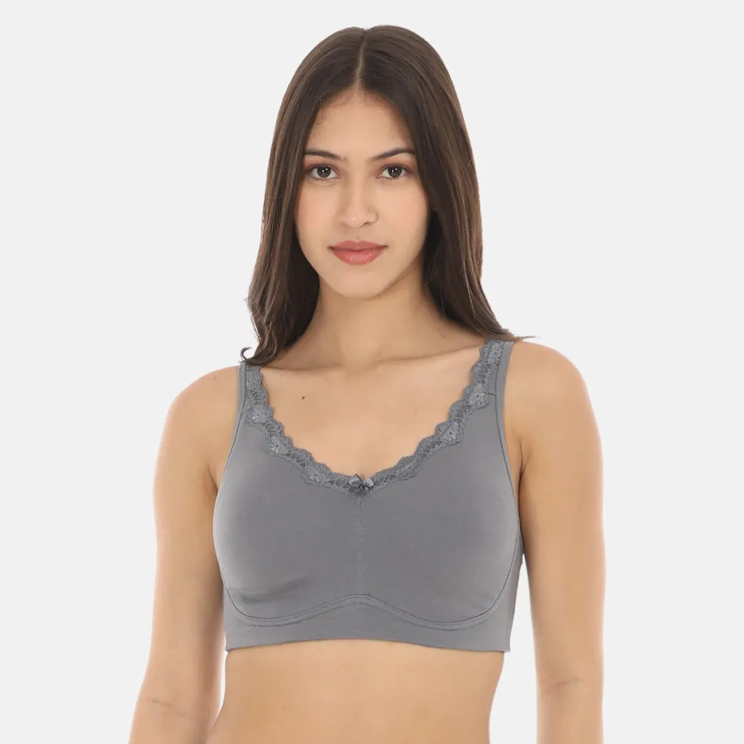Everyday Bra For Home - Steel Grey