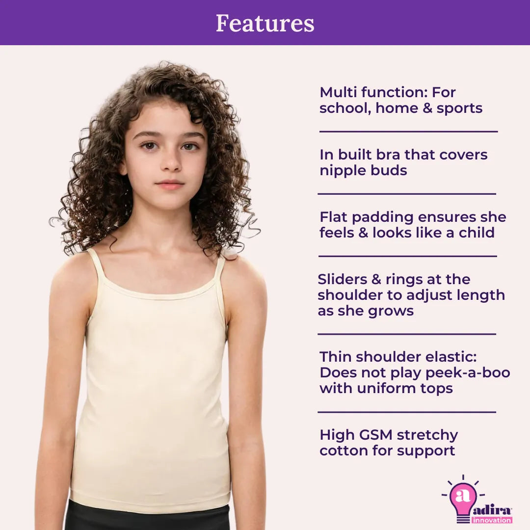 Features Of Adira Bra Slip Camisole