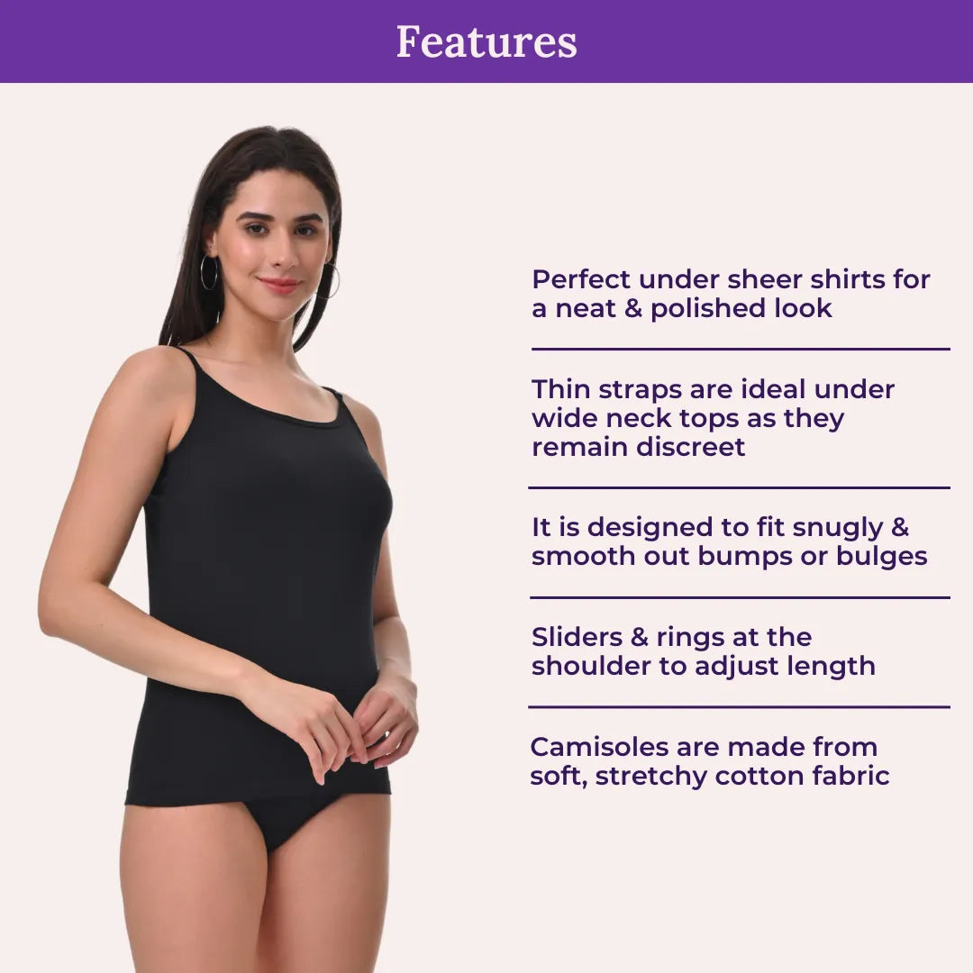 Features Of Adira Camisole Adjustable Strap