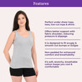 Features Of Adira Camisole Wider Strap