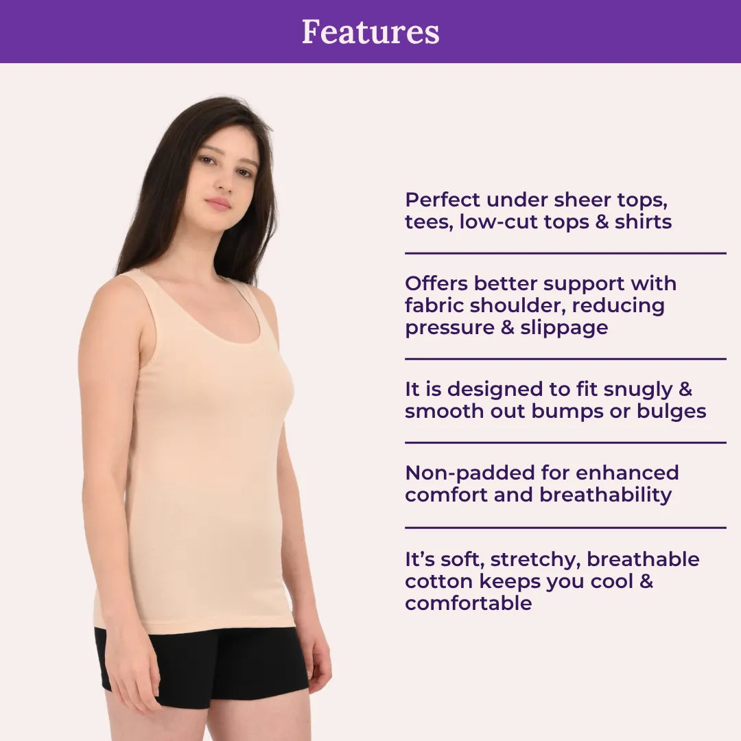 Features Of Adira Camisole Wider Strap