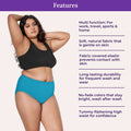 Features Of Adira Cotton Panty-Hipster Fit