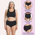 Features Of Adira Cotton Panty For Older Women