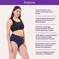 Features Of Adira High Waist Cotton Panties