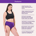 Features Of Adira High Waist Cotton Panties