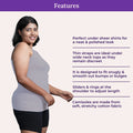 Features Of Adira Plus Size Camisole Adjustable Strap
