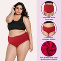 Features Of Adira Plus Size Cotton Panty For Women