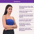 Features Of Adira Tube Bra