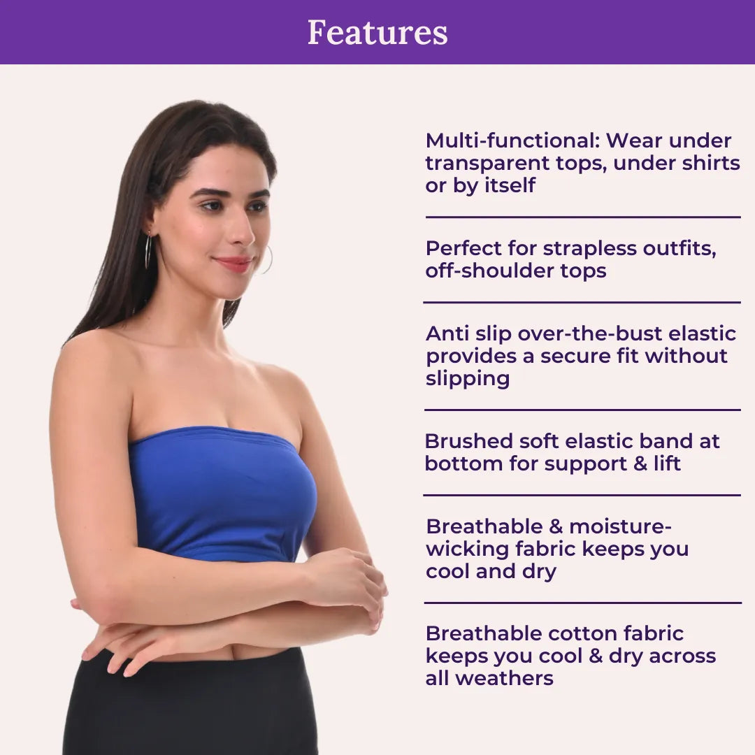 Features Of Adira Tube Bra