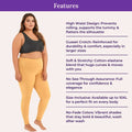 Features Of Cotton Leggings Caramel