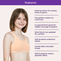 Features Of Non Padded Starter Bra