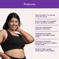 Features Of Plus Size Front Open Bra