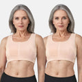 Front Closure Bras For Seniors Skin Pack Of 2